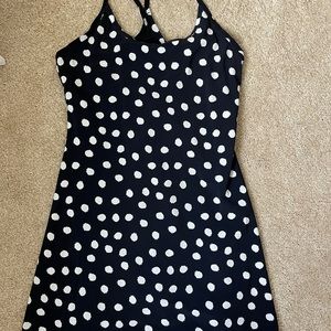 The Exercise Dress - Outdoor Voices Polka Dot